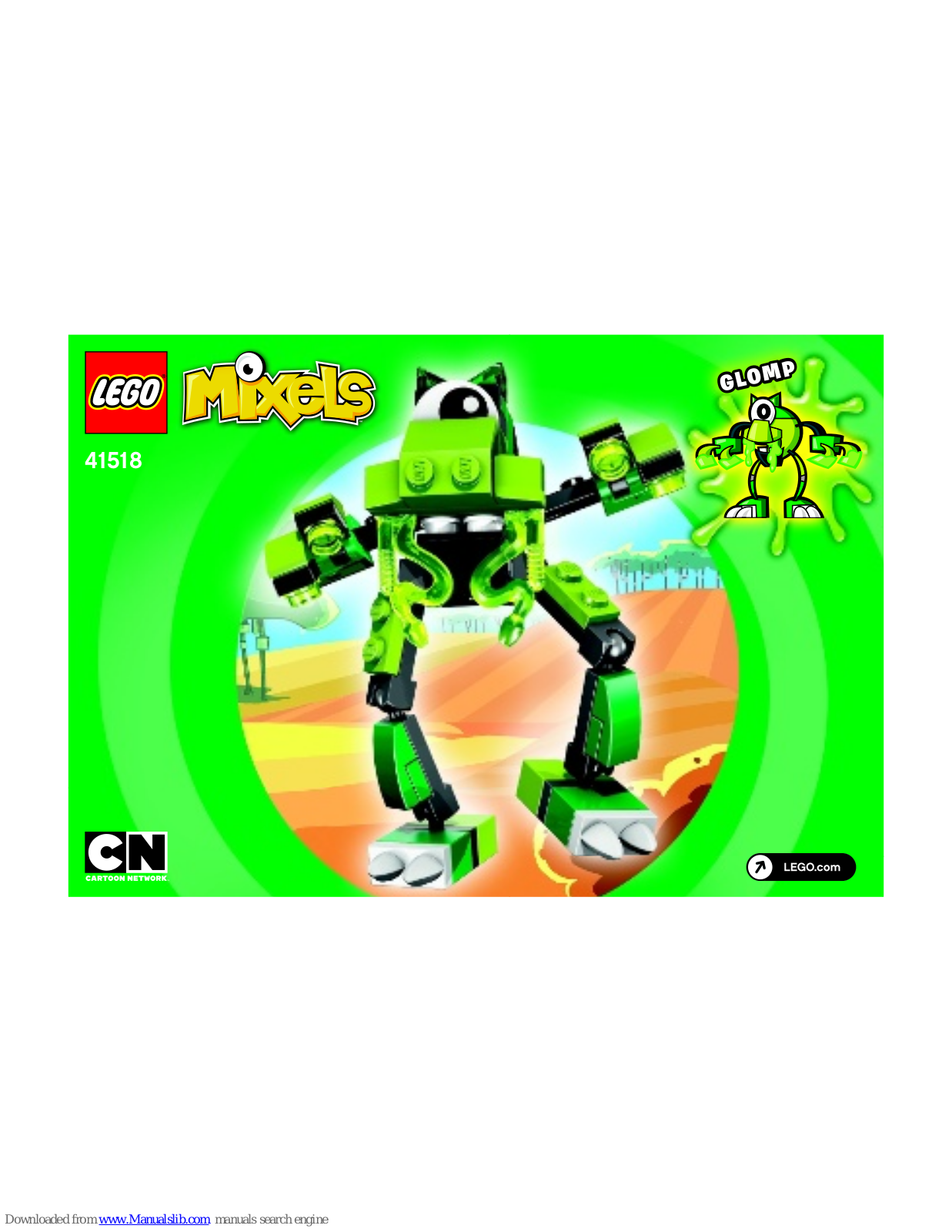 LEGO Mixels Glomp 41518 Building Instructions