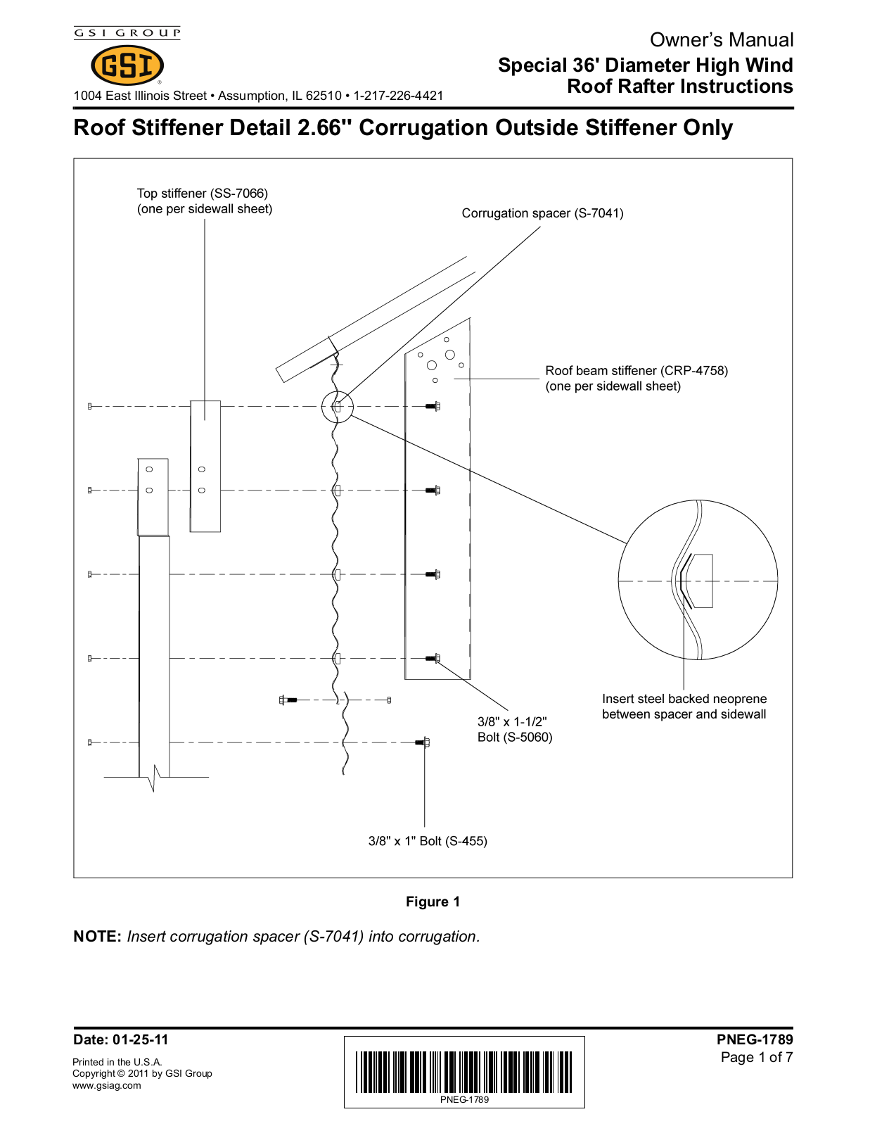 GSI PNEG-1789 User Manual