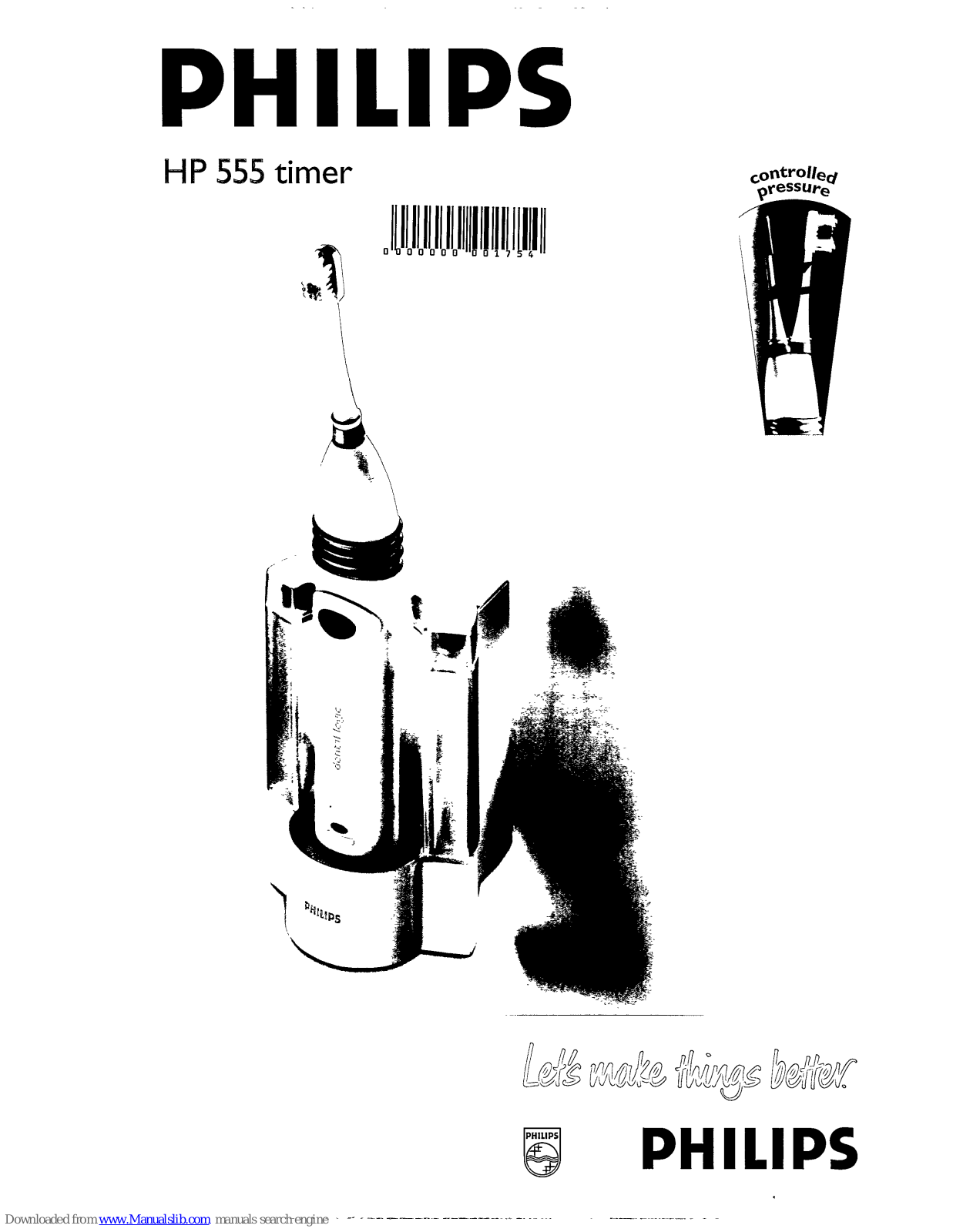 Philips Dental Logic HP555 Specifications - ManualMachine.com
