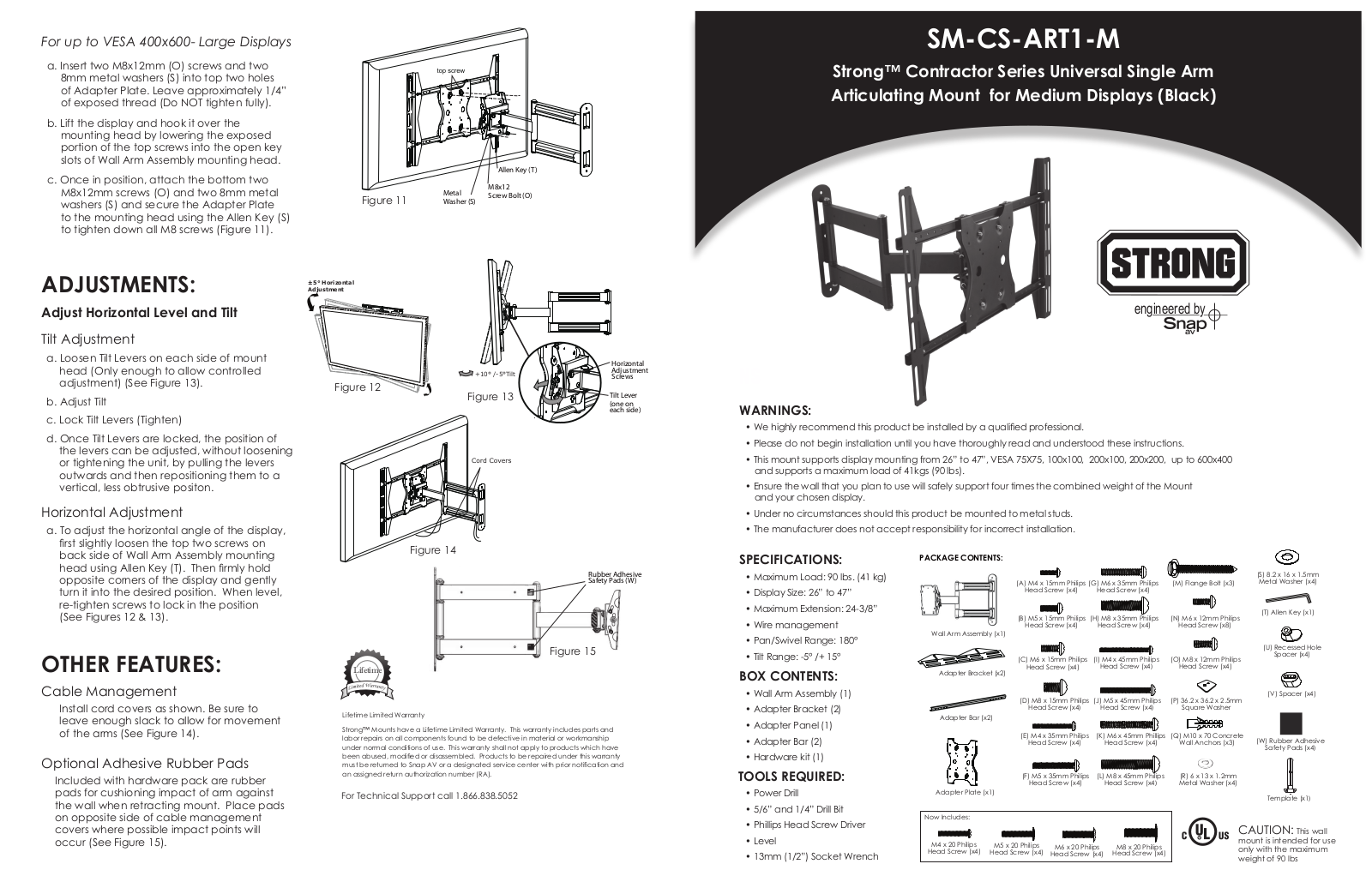Staub Electronics SM-CS-ART1-M User Manual