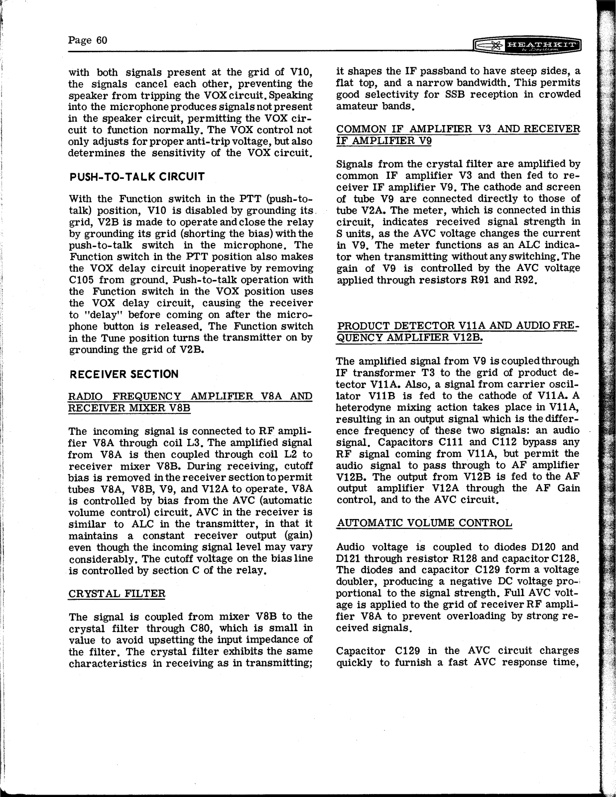 HEATHKIT HW-12a User Manual (PAGE 60)