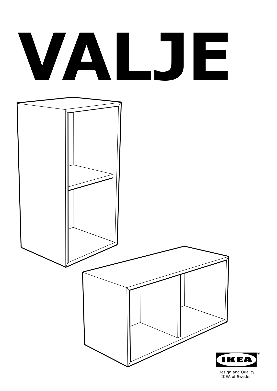 Ikea S59046591, S69046595, S89046617, S09046598 Assembly instructions