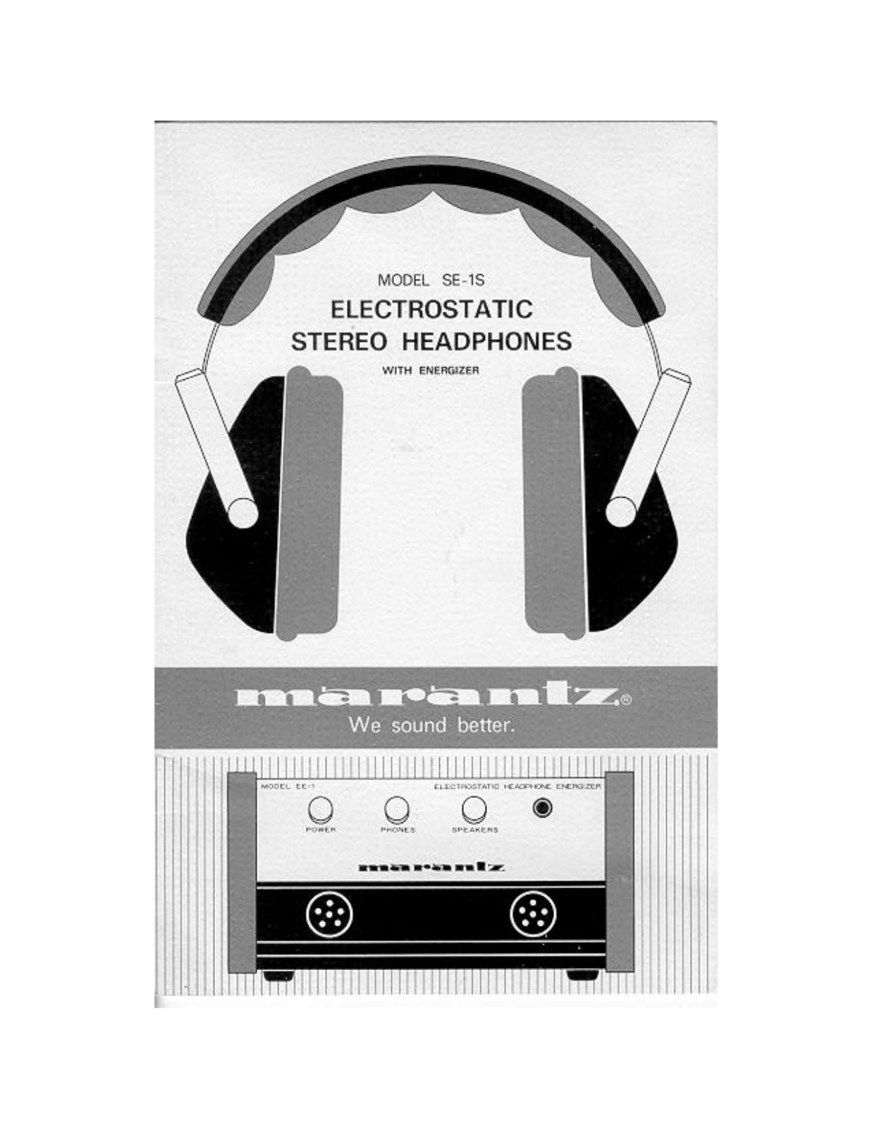 Marantz SE-1S Owners Manual