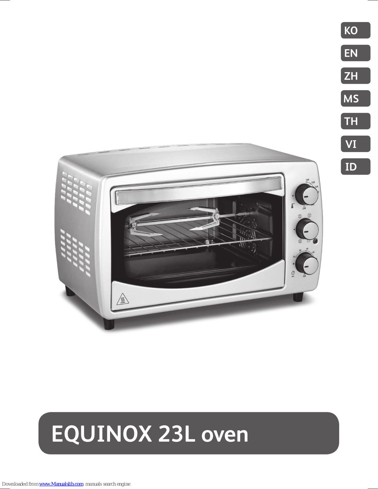 TEFAL EQUINOX, Easy Pro Series User Manual