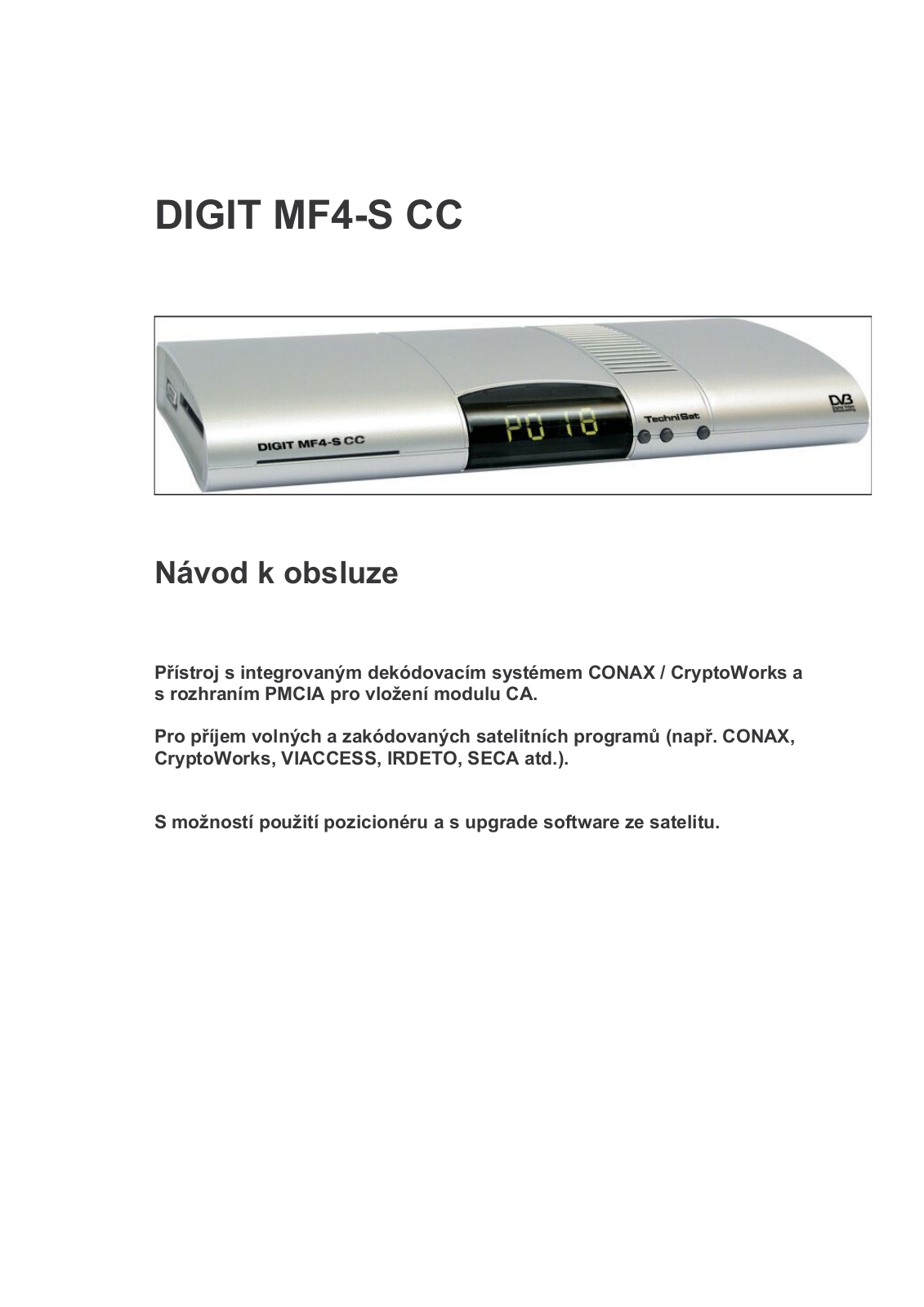 Digit MF4-S User Manual