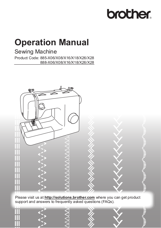 Brother GS2700, GS3700, GS3710, GS3750 Operation Manual