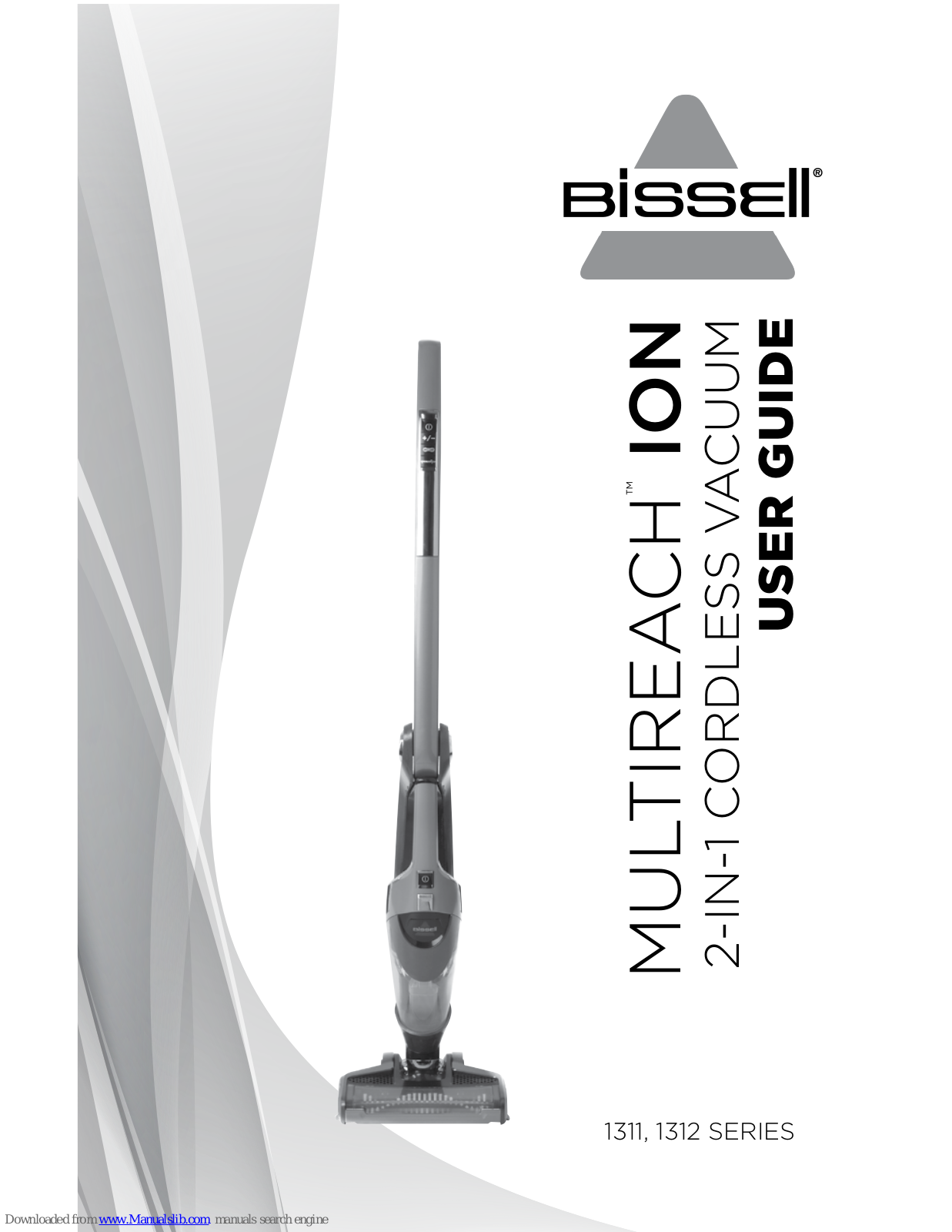 Bissell 1311, 1312 User Manual