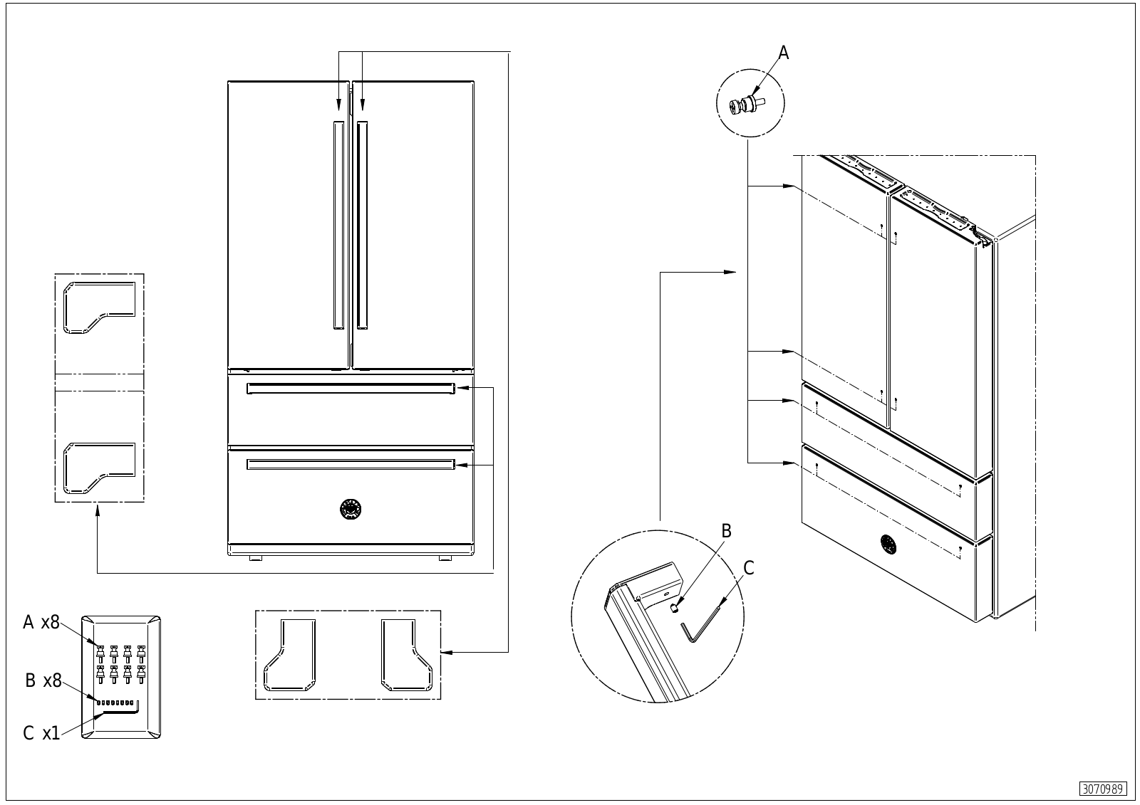 Bertazzoni PROHK36FD install manual