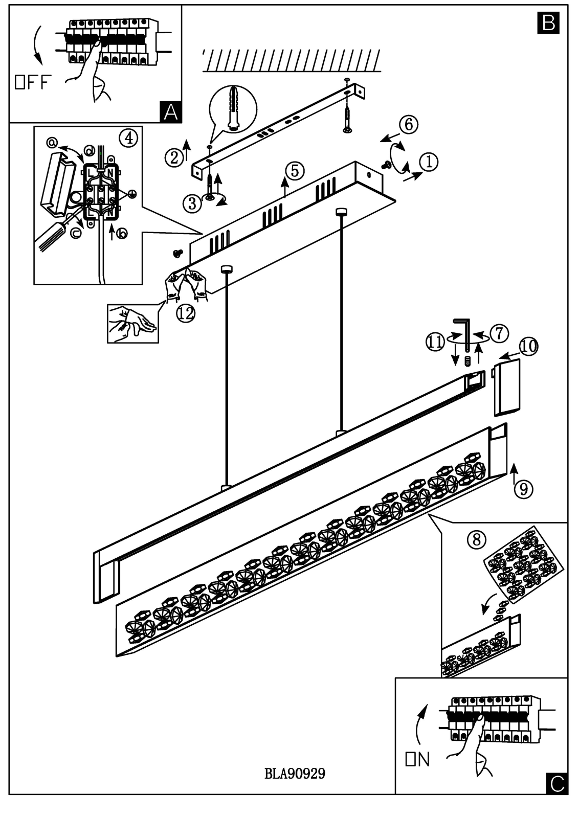 Eglo 90929 Service Manual