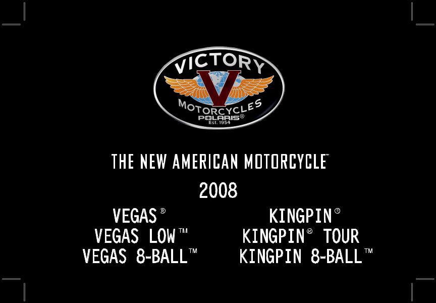 Polaris Victory Vegas User Manual