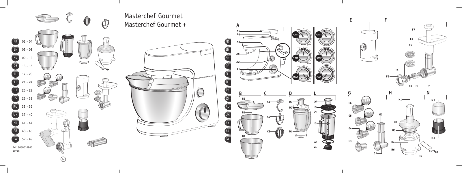 Tefal QB 408D38 User manual