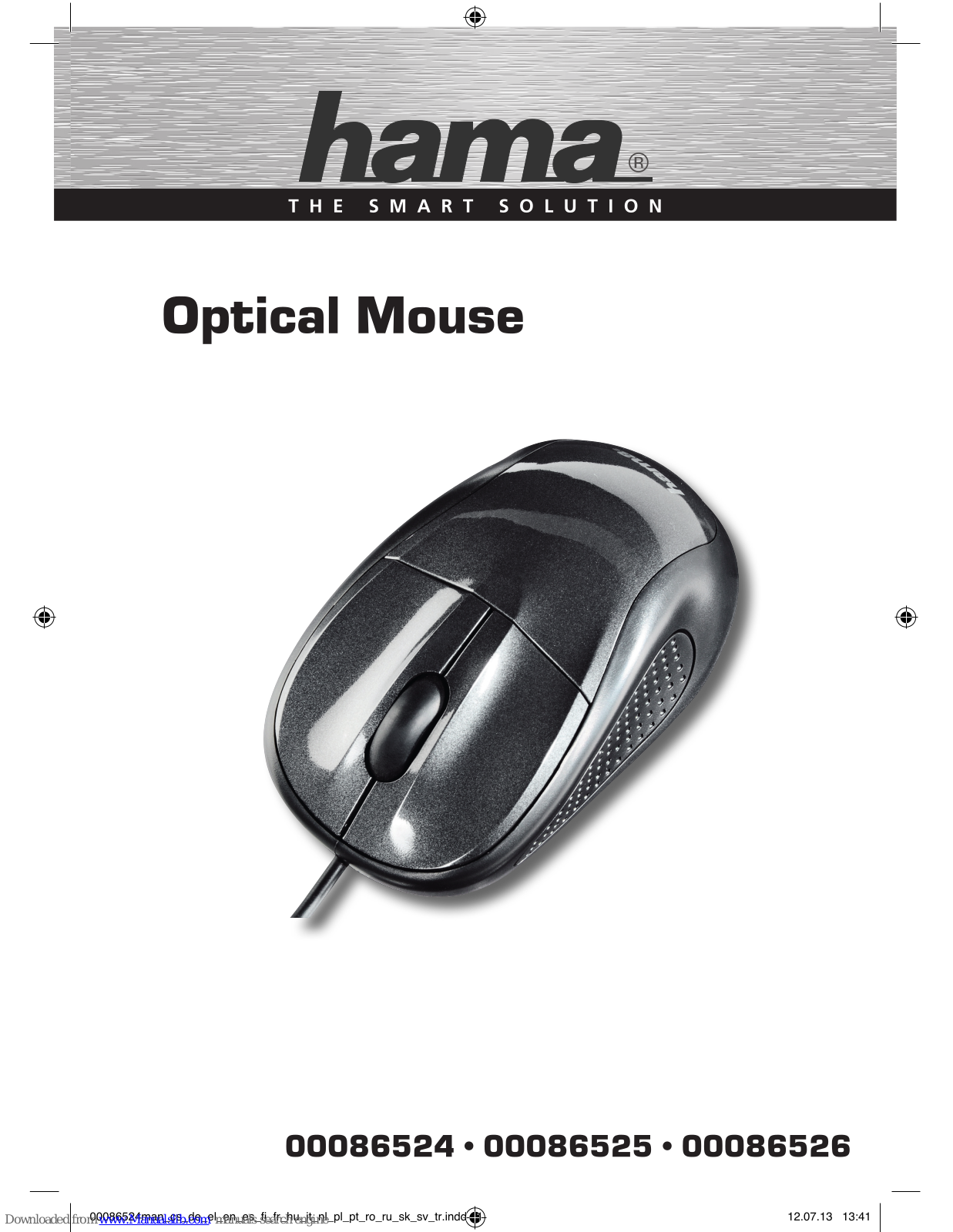 Hama 86524, 86526, 86525 Operating Instruction - ManualMachine.com