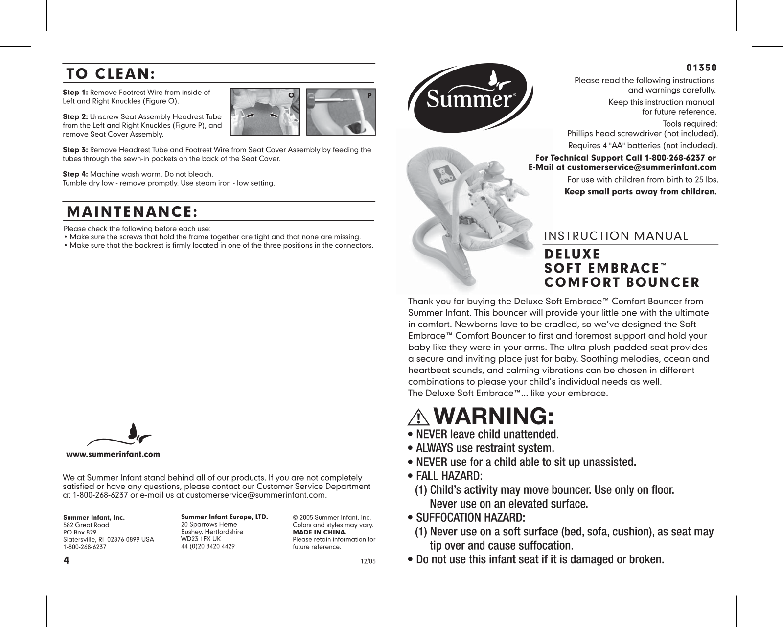 Summer Infant 1350 User Manual - ManualMachine.com