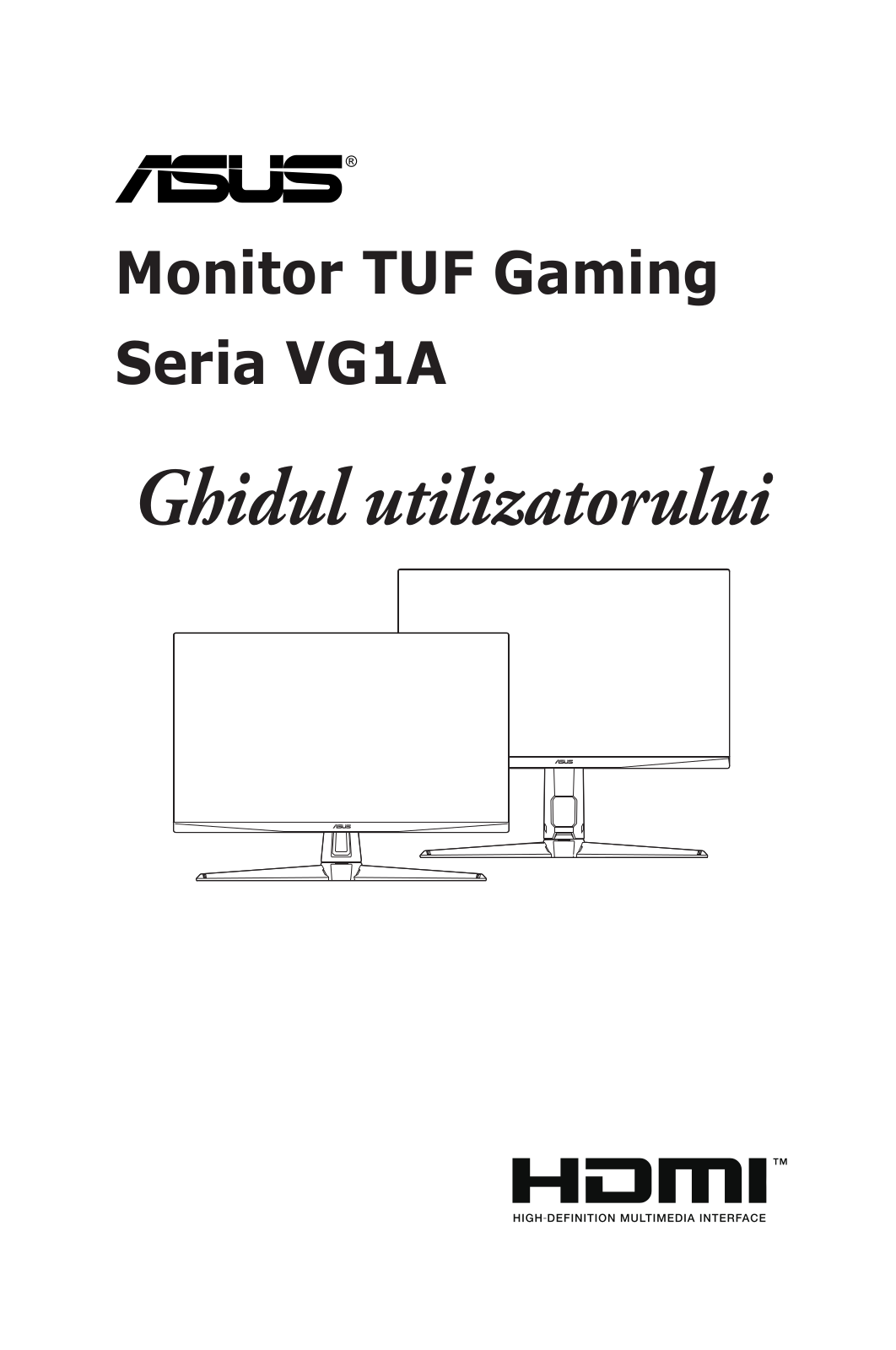 Asus VG27AQL1A User’s Manual