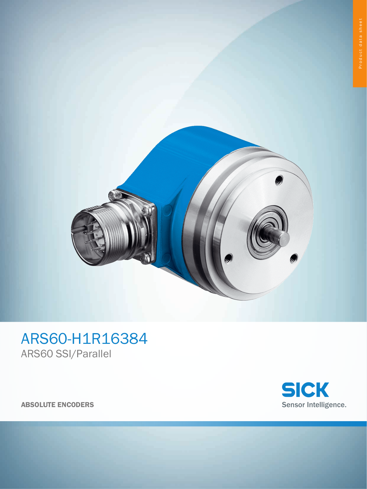 Sick ARS60-H1R16384 Data Sheet