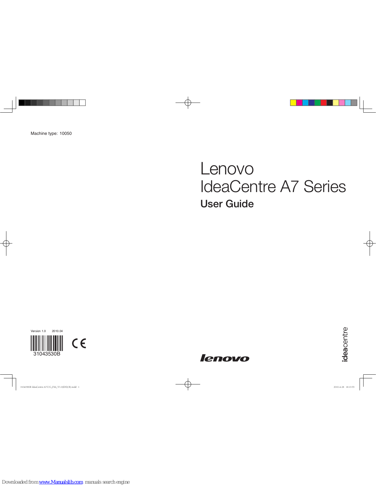 Lenovo IdeaCentre A700, 40241CU, 40243BU, 40244AU, 40244BU User Manual