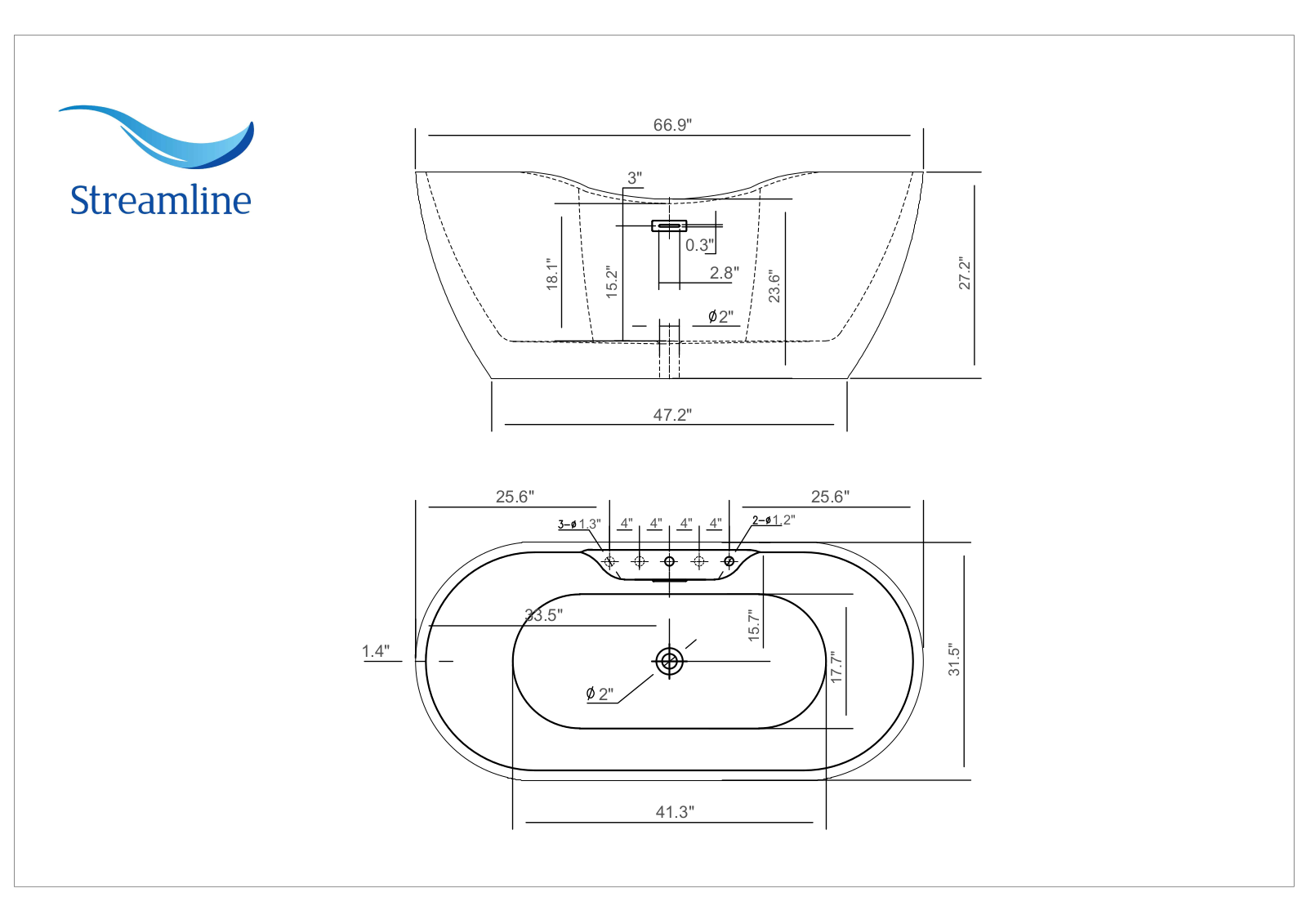 Streamline M230067FSWHDM Installation Manual