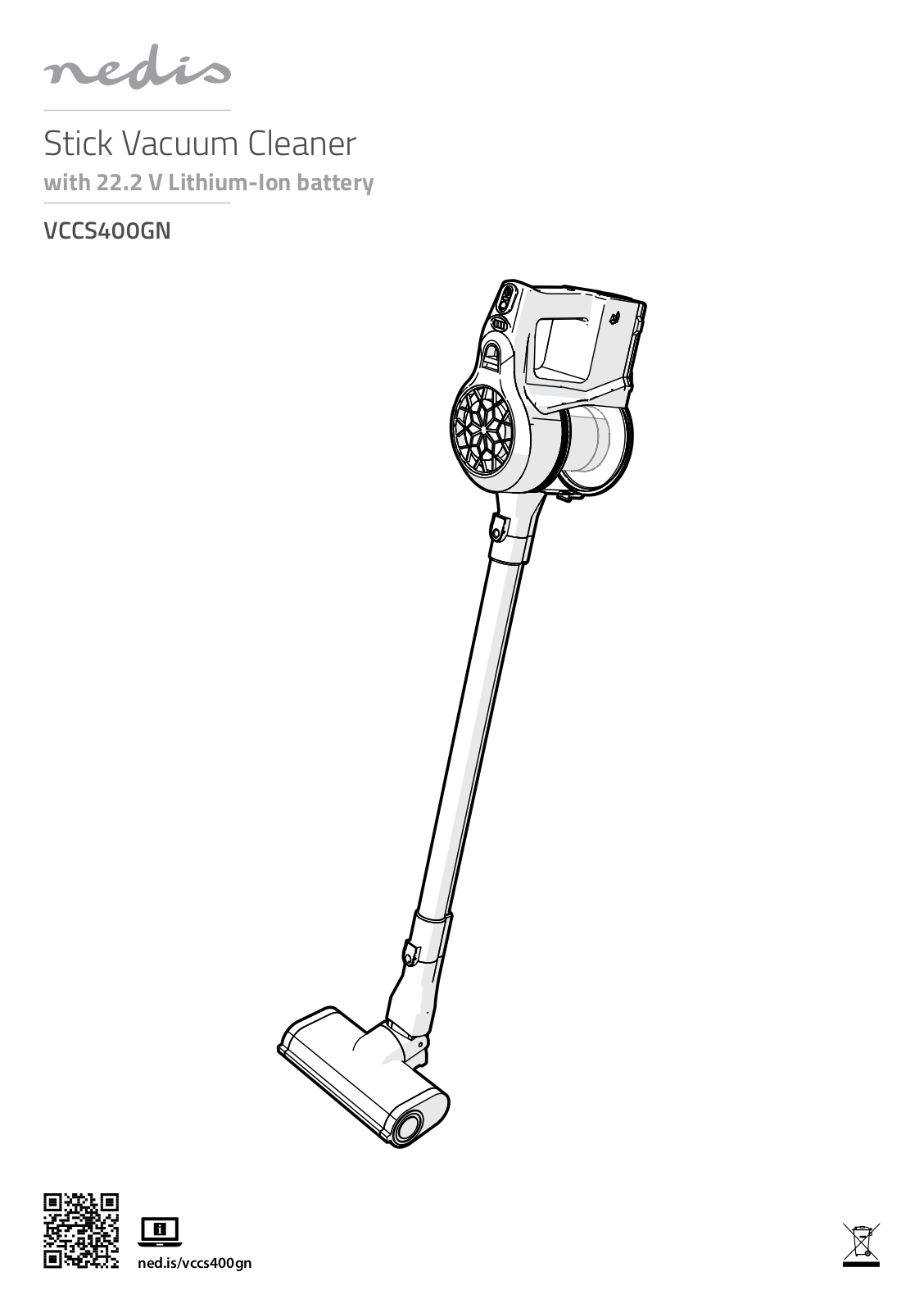 Nedis VCCS400GN User guide - ManualMachine.com