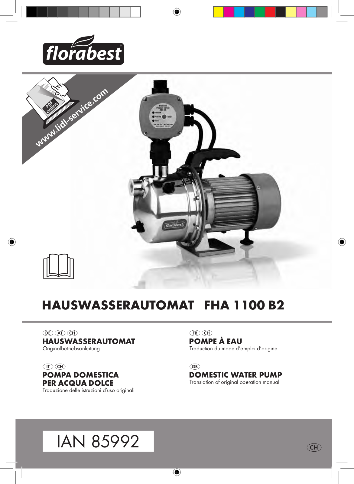 Florabest FHa 1100 B2 User Manual