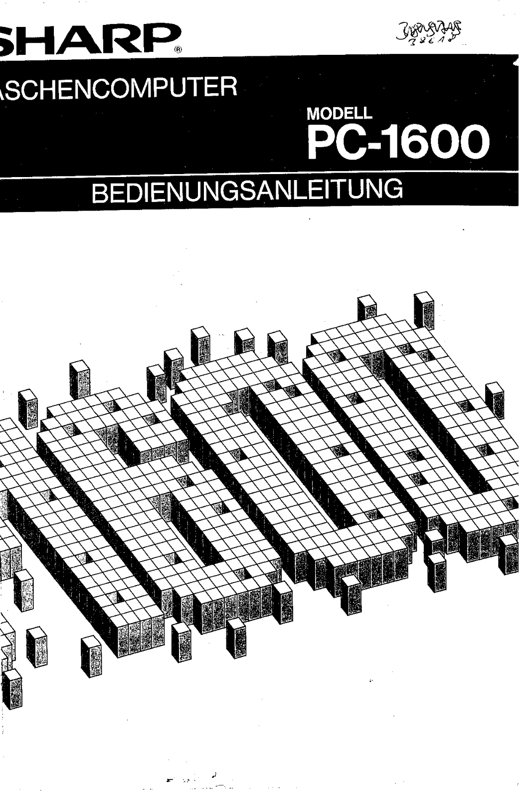 Sharp PC1600 User Manual