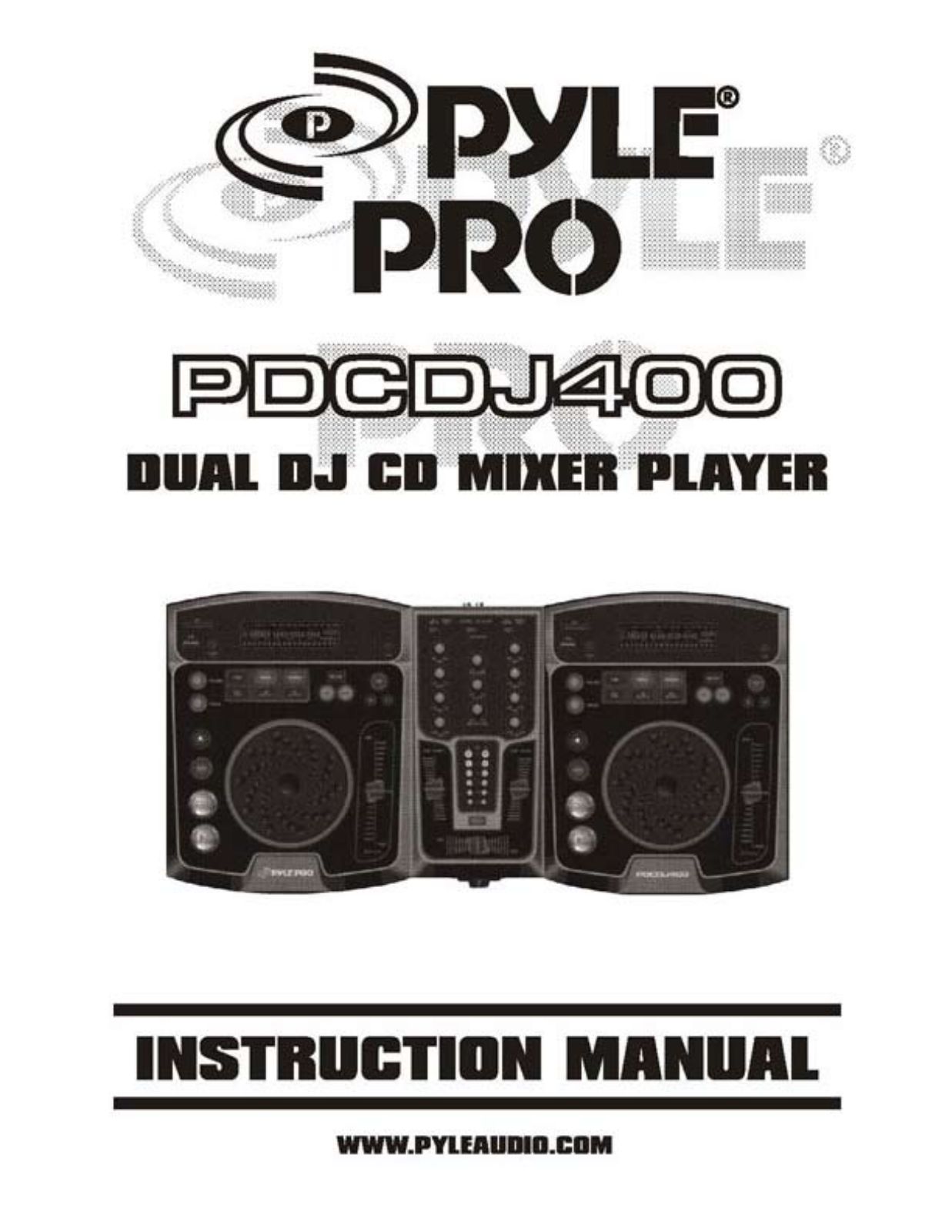 PYLE Audio PDCDJ400 User Manual