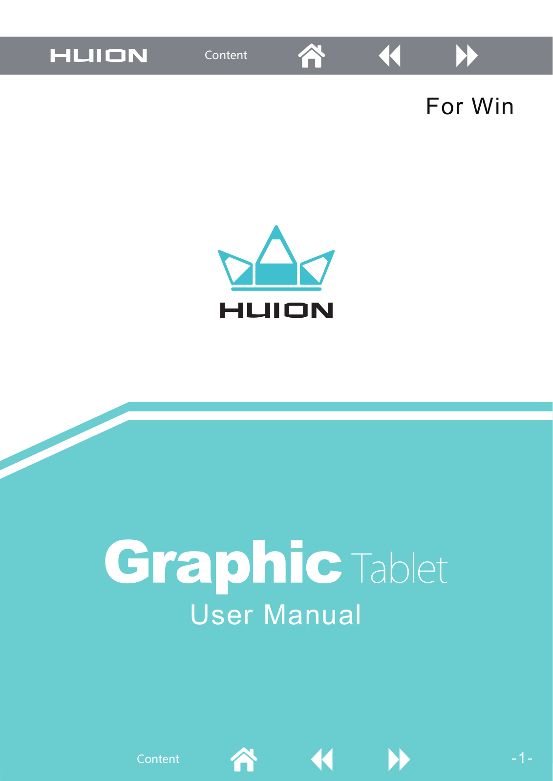 Huion H610 User Manual