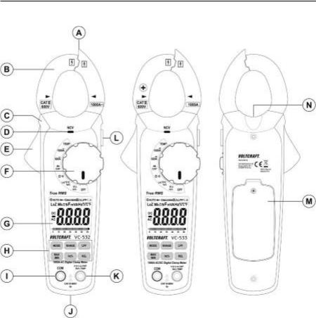 VOLTCRAFT VC-532 AC, VC-533 AC/DC User guide