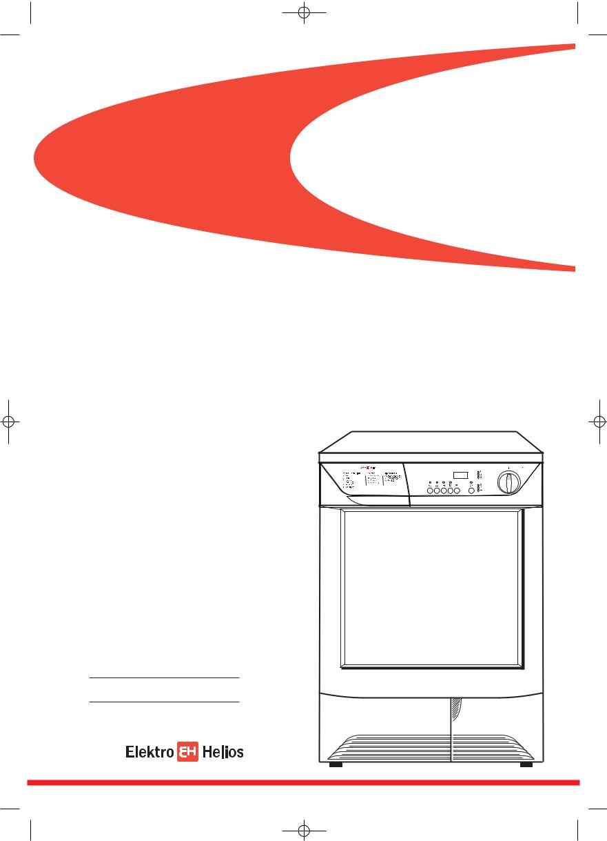 Elektro helios TK7554 User Manual