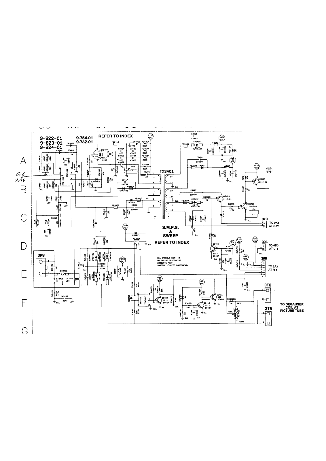 ZENITH 9-822, 9-823 Service Manual