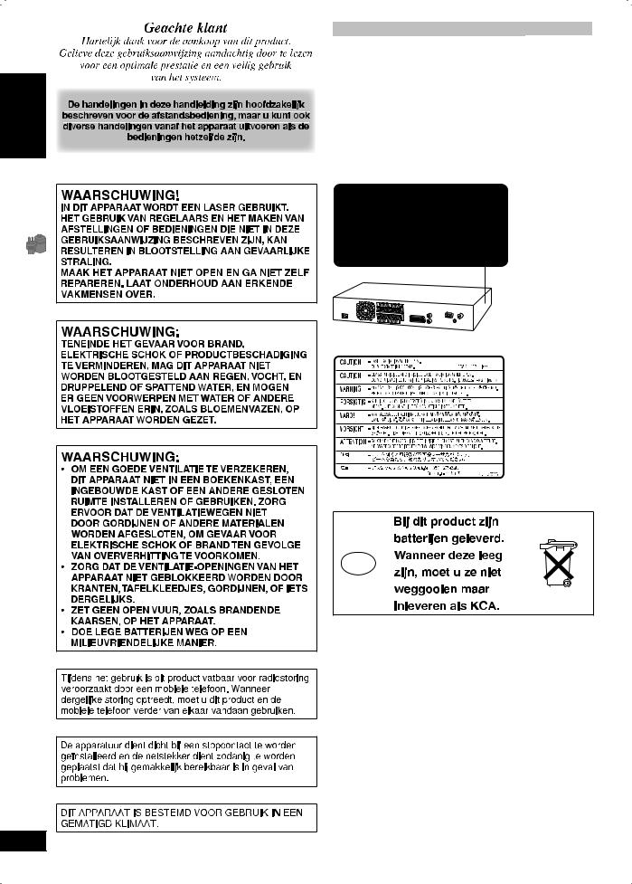 Panasonic SC-HT340 User Manual