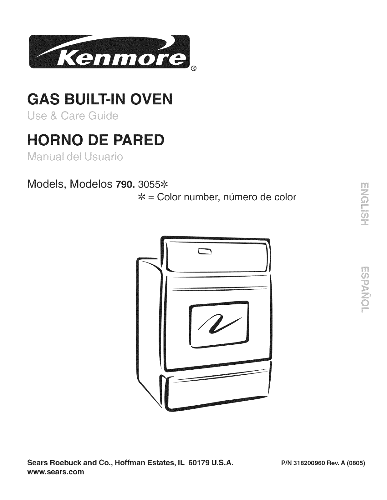 Kenmore 79030559800, 79030553801, 79030553800, 79030554800, 79030552800 Owner’s Manual