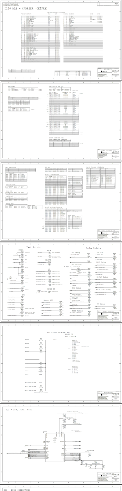 Apple iPhone 8 Schematics