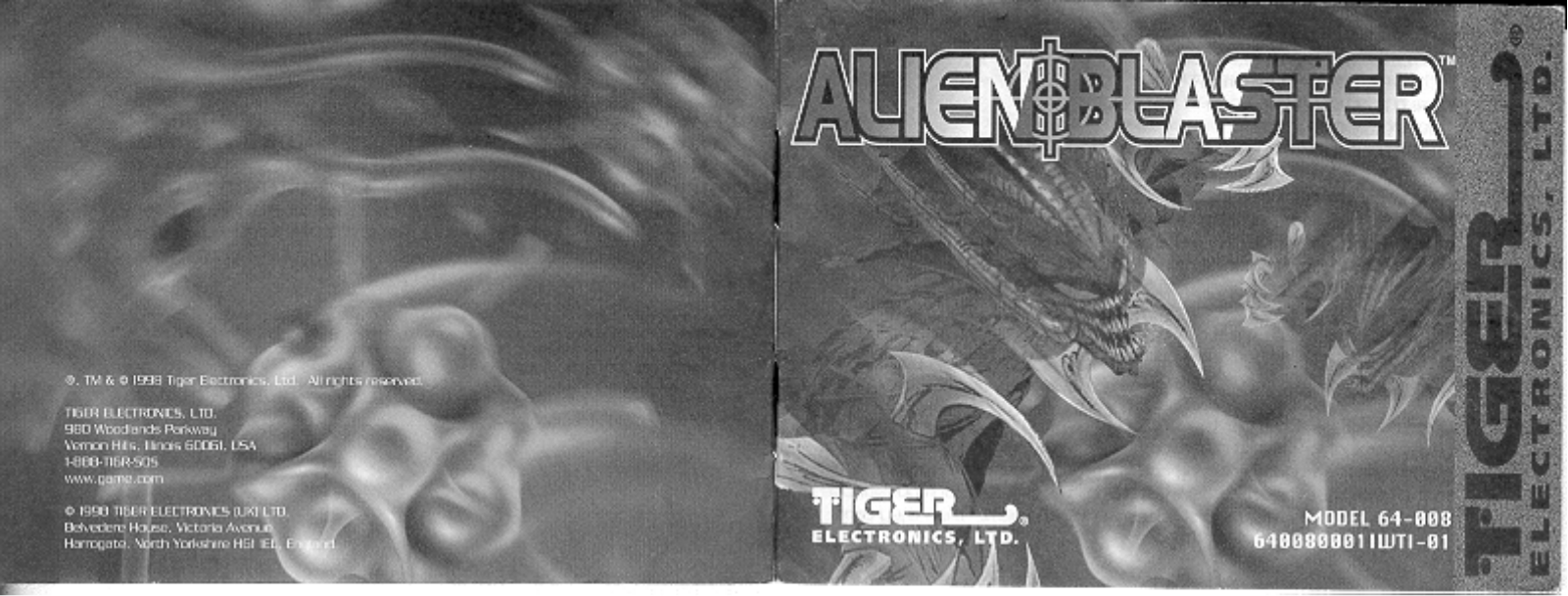 HASBRO Alien Blaster User Manual