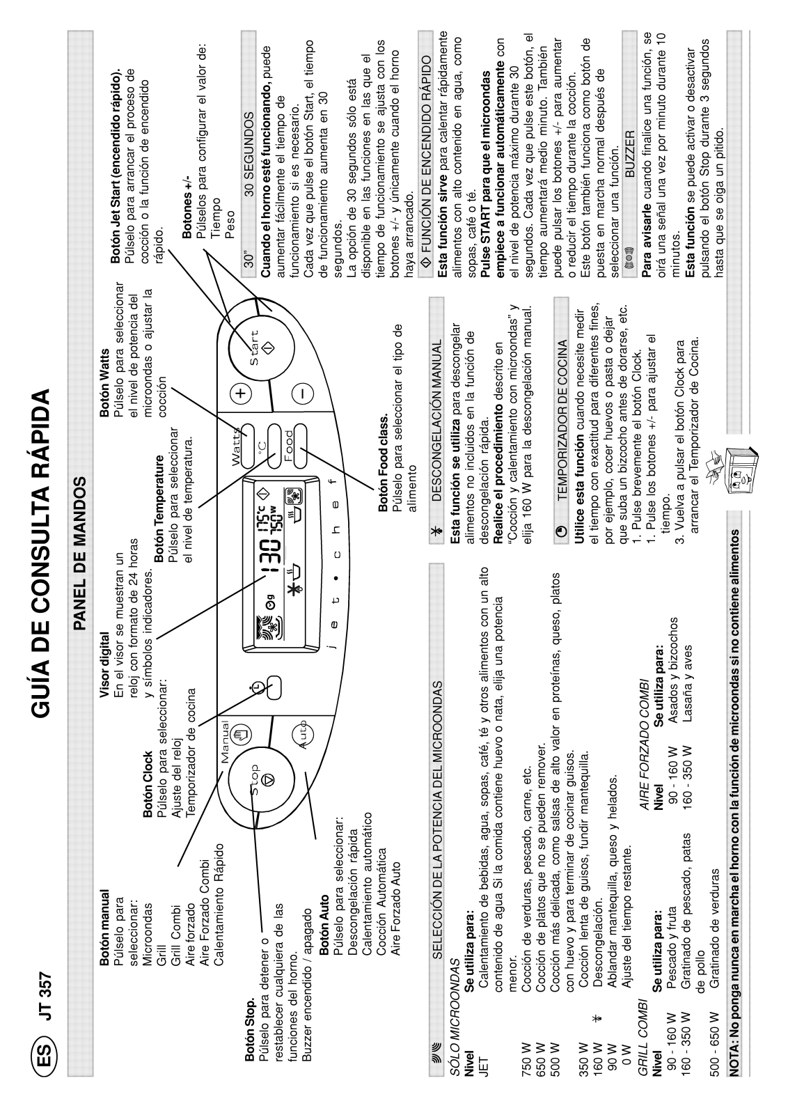 Whirlpool JT 357 WHITE INSTRUCTION FOR USE