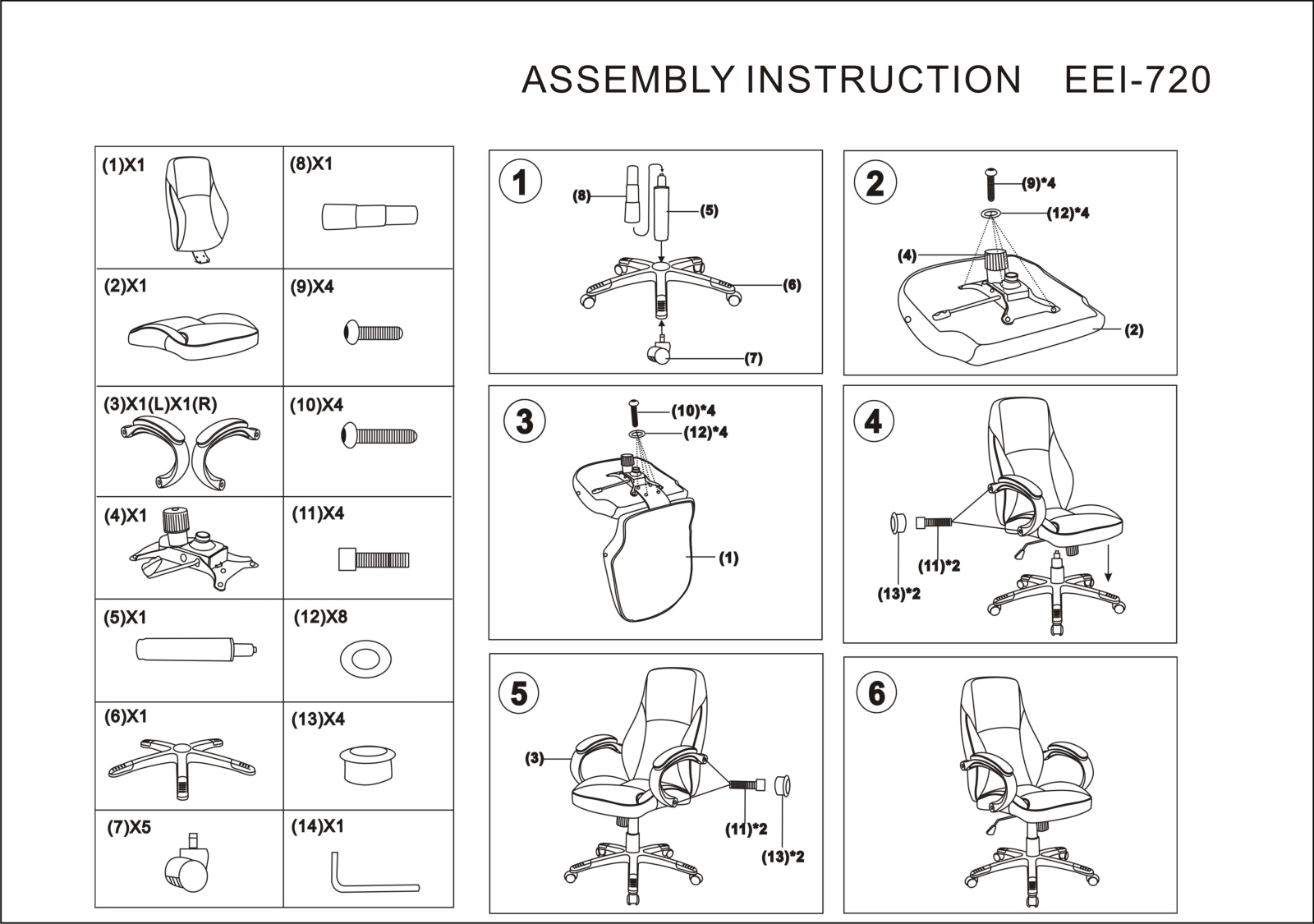 Modway FOW1342 Installation & Assembly - ManualMachine.com
