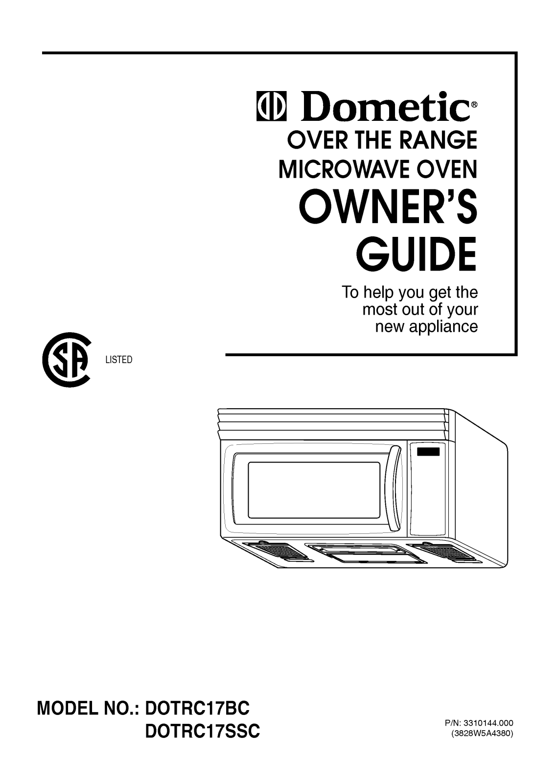 LG DOTRC17SSC User Manual
