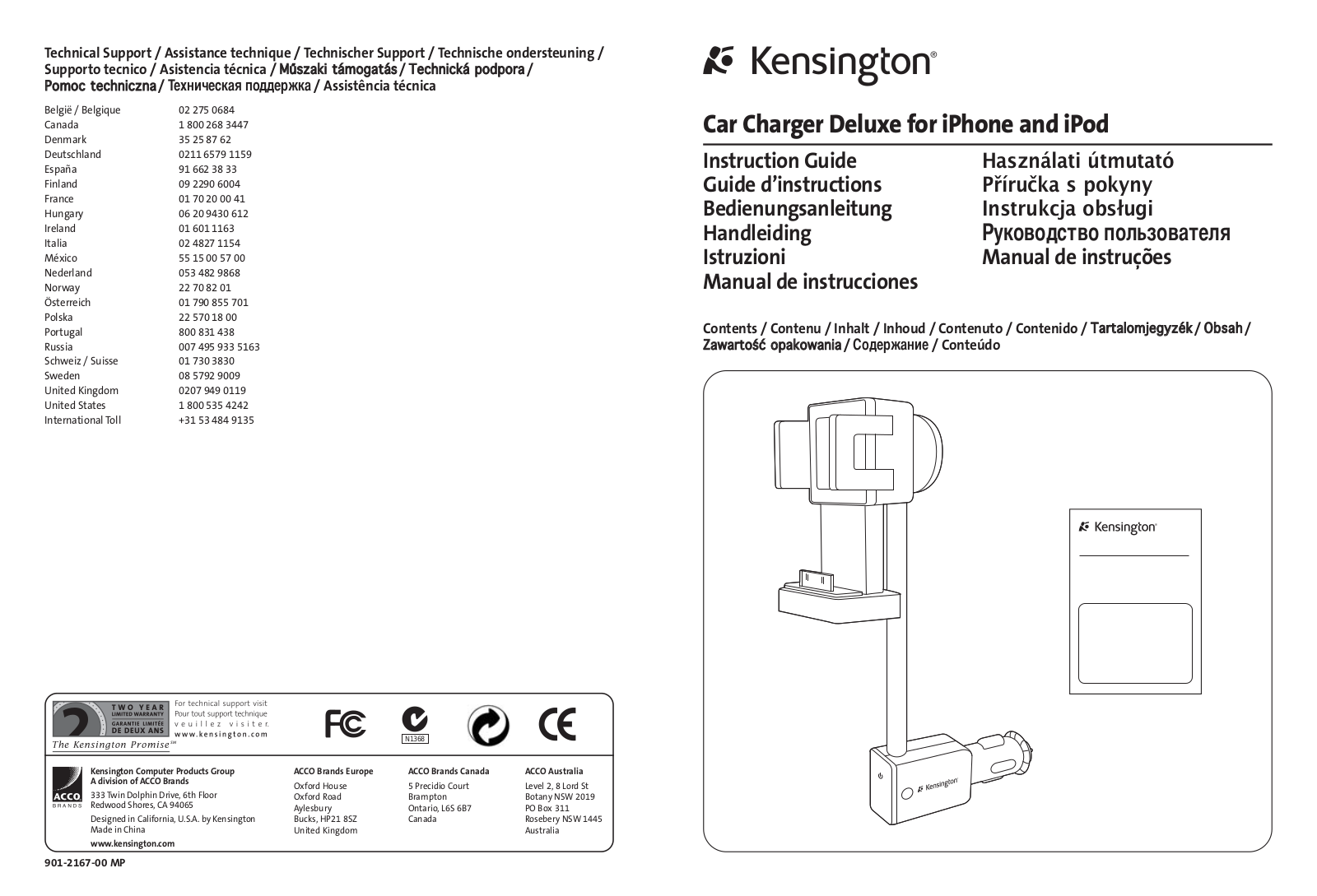 Kensington 33433EU User manual