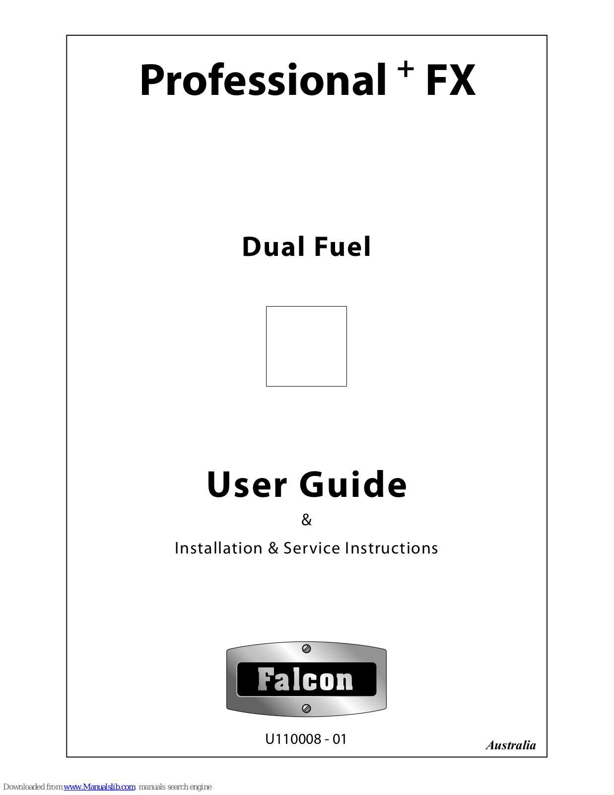 Falcon Professional + FX, Professional + F User Manual