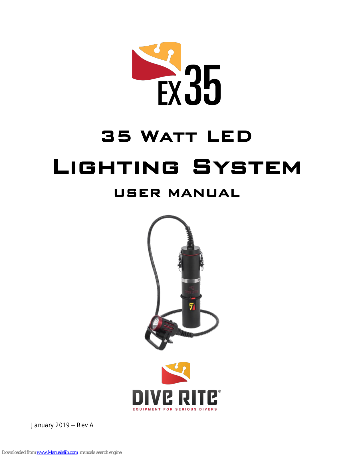 Dive Rite EX35 User Manual