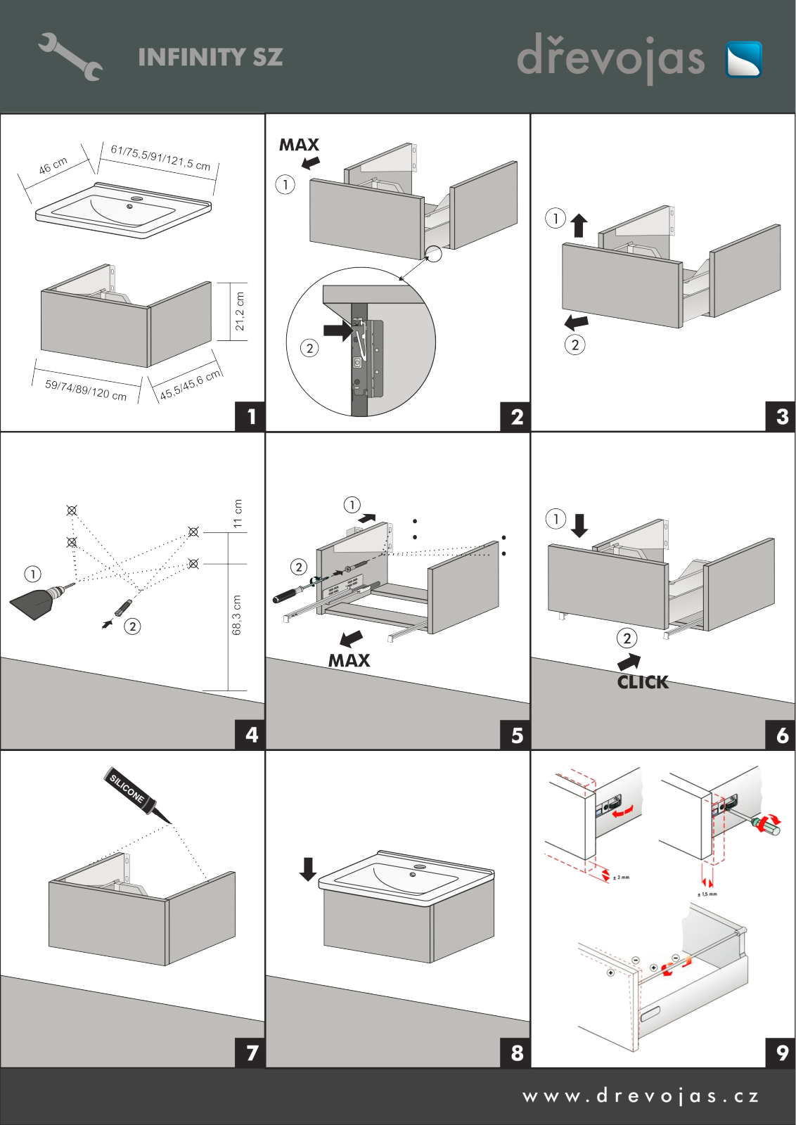 DREJA INFINITY SZ User manual - ManualMachine.com