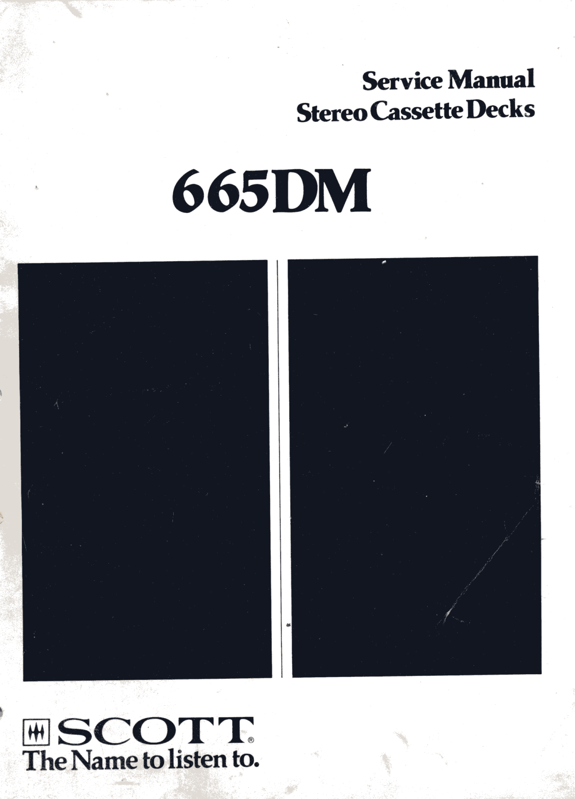 H.H. Scott 665-DM Schematic