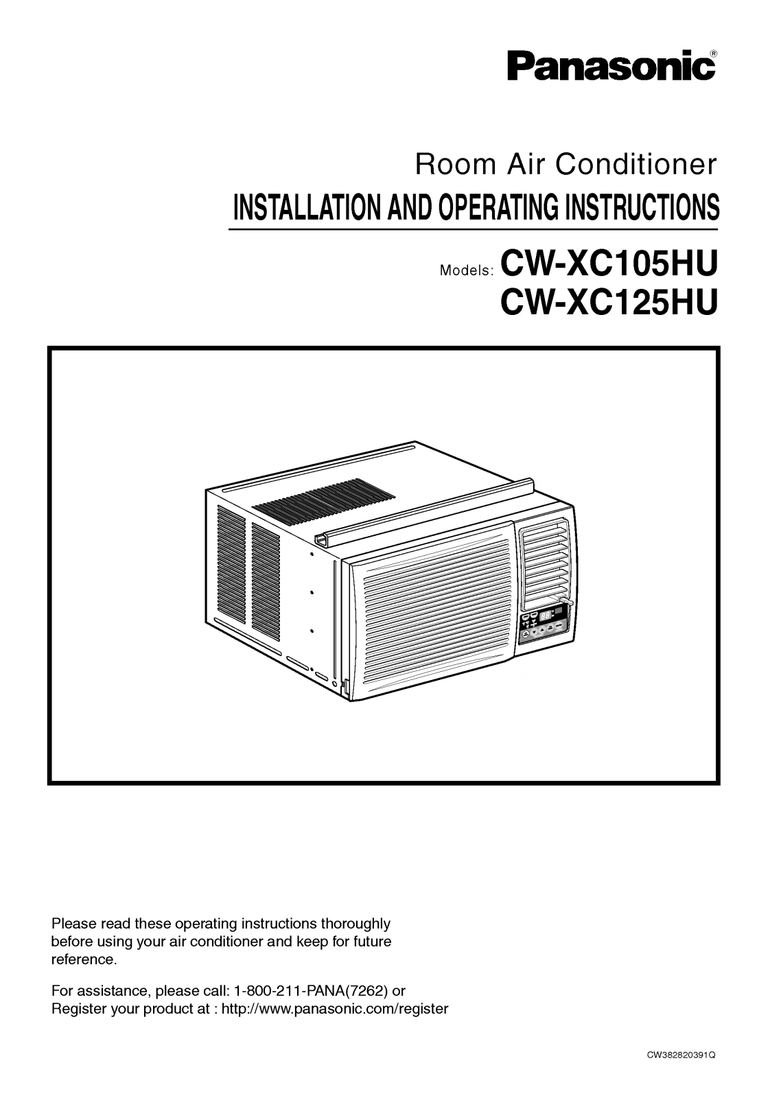 LG CW-XC125HU User Manual