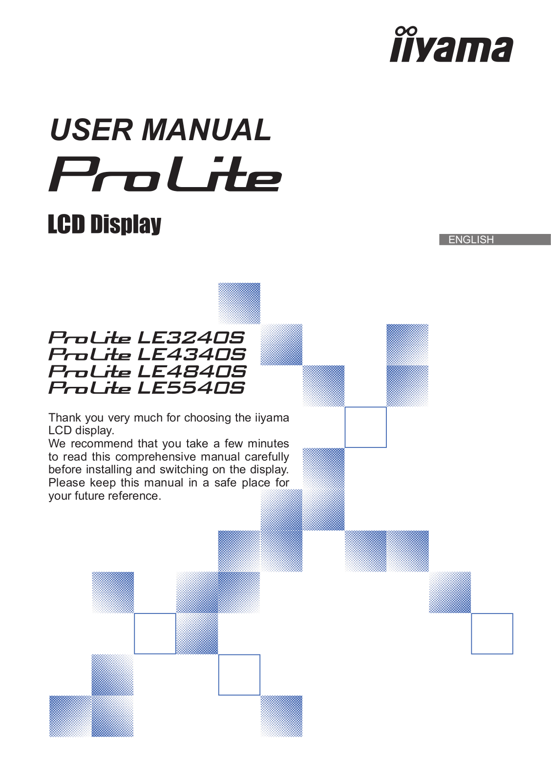 iiyama ProLite LE3240S-B2 User Manual