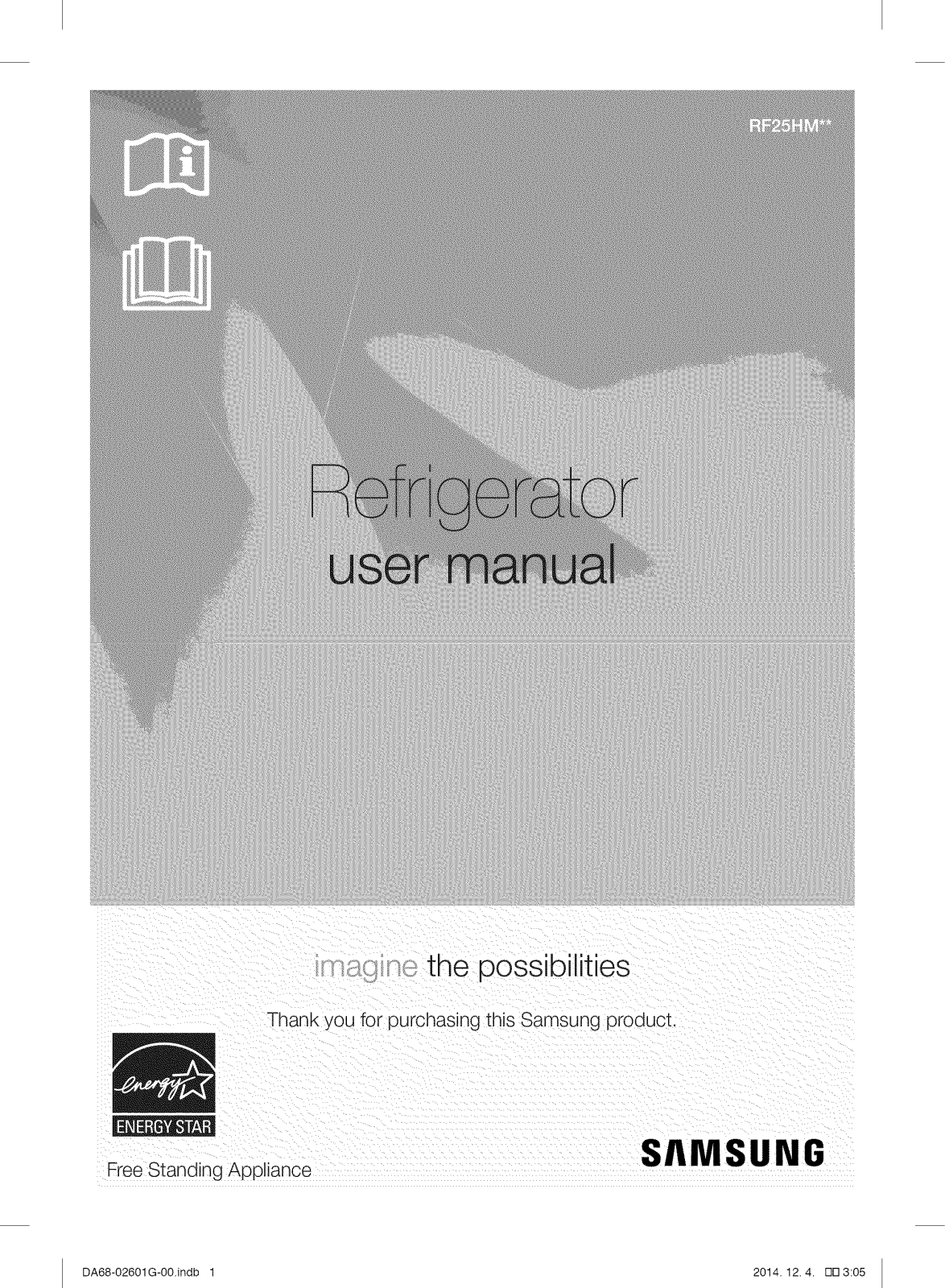 Samsung RF25HMEDBSG/AA-00 Owner’s Manual