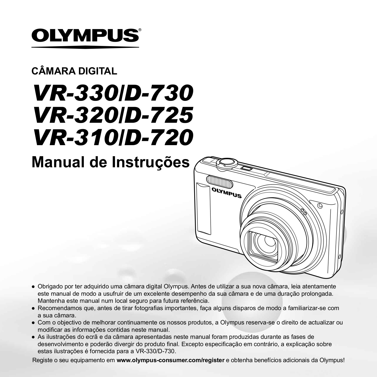 OLYMPUS D-720 User Manual