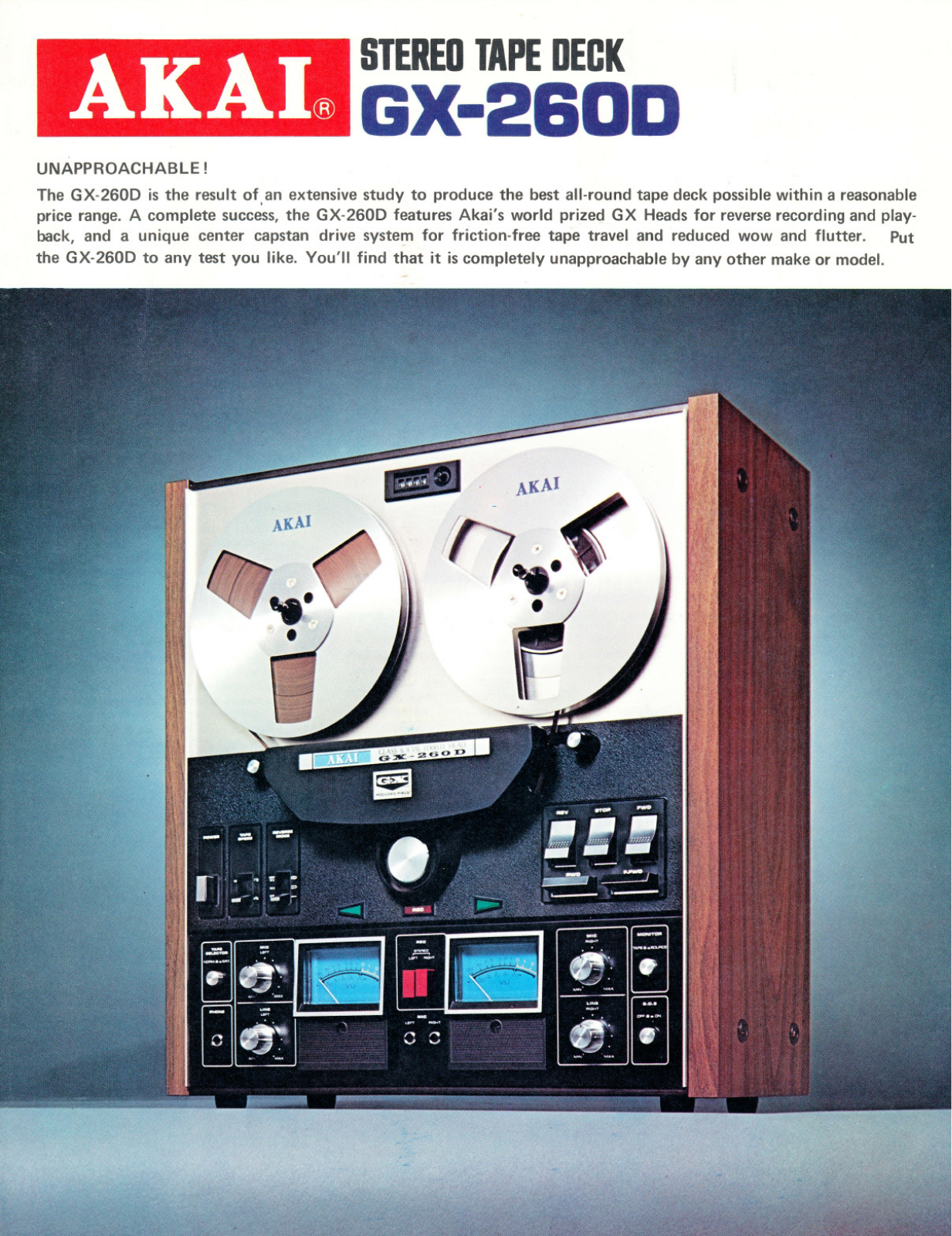 Akai GX-260D User Manual