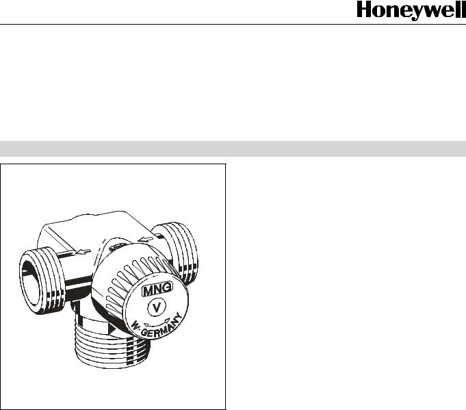 Honeywell V2075, V2077 PRODUCT DATA