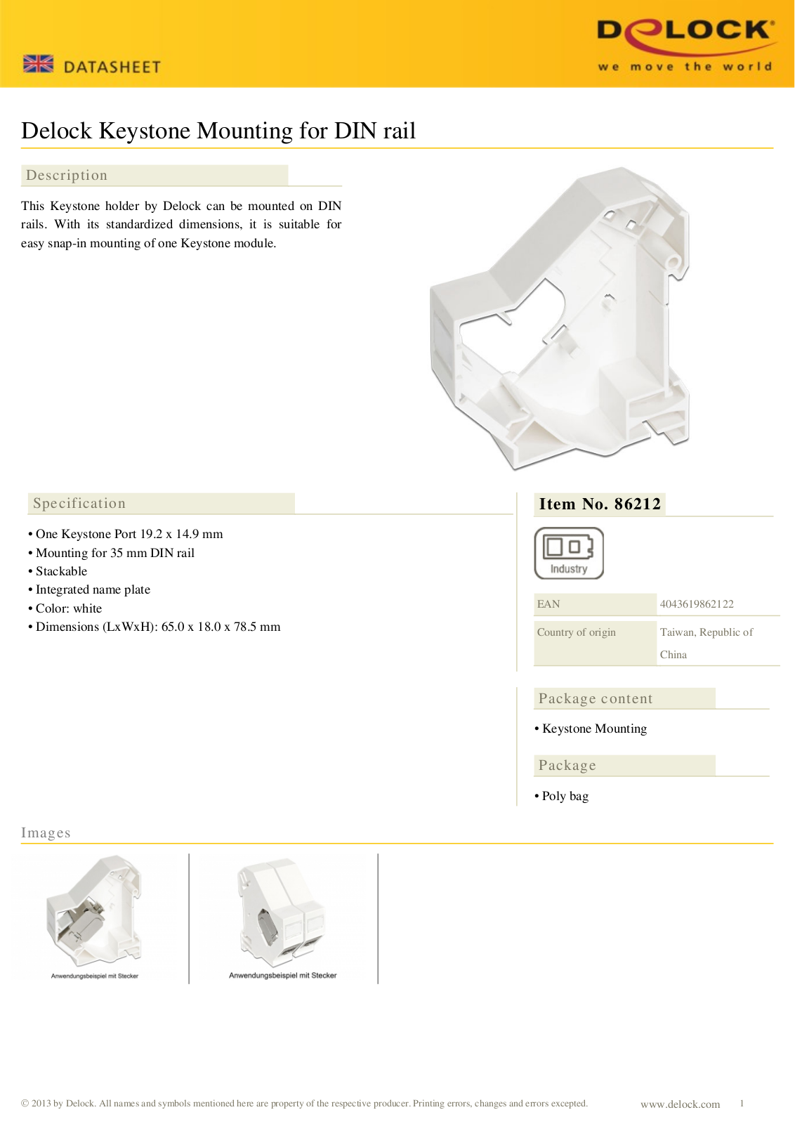 DeLOCK 86212 User Manual