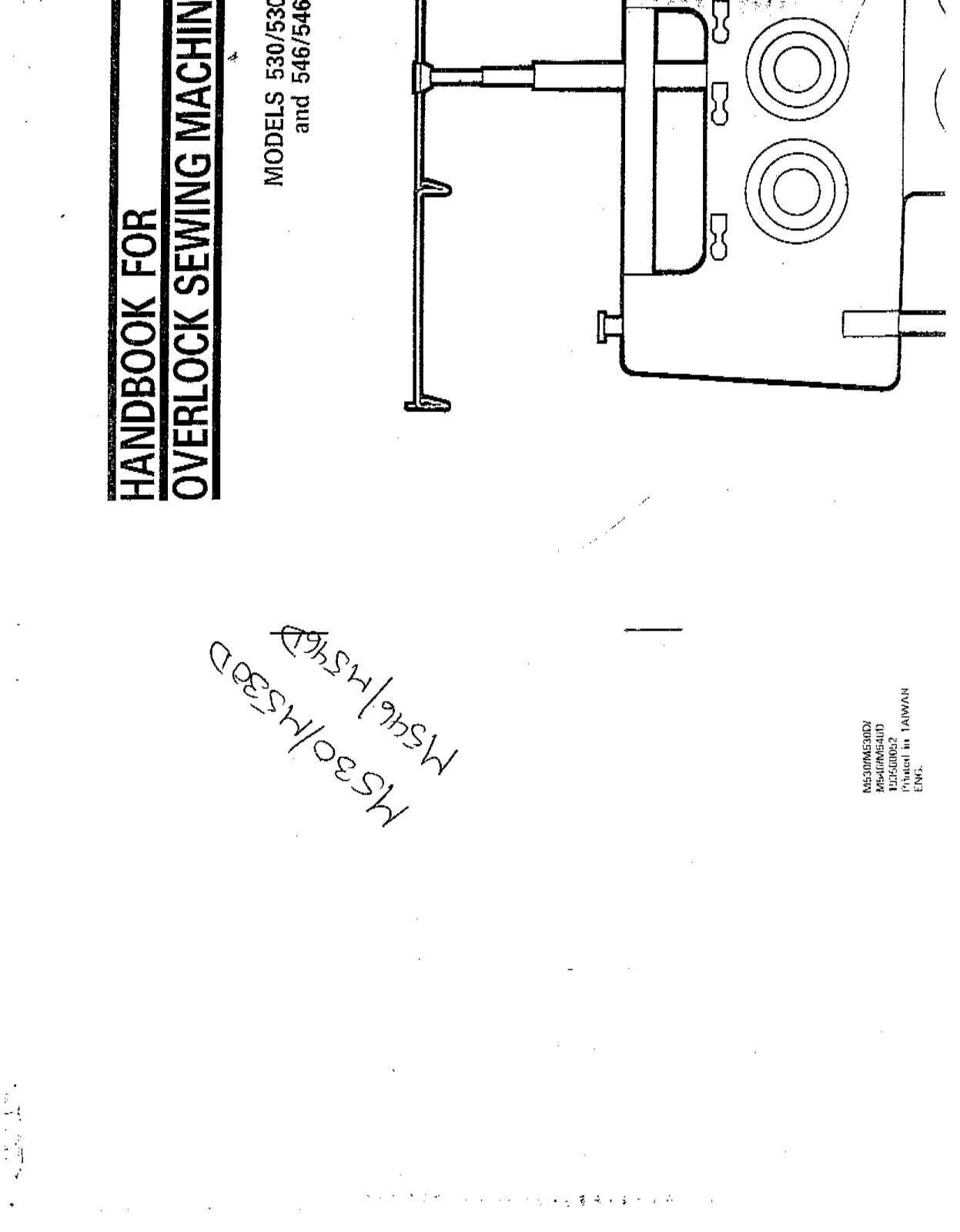 Brother M-530 Owner's Manual