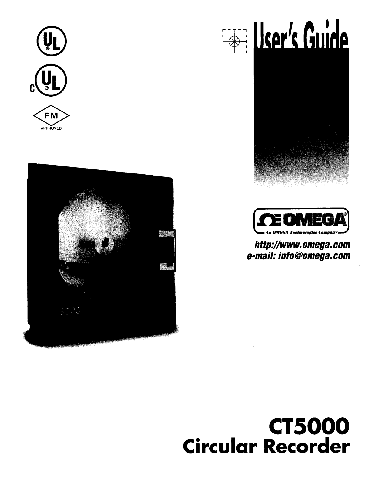 Omega Products CT5000 Installation  Manual